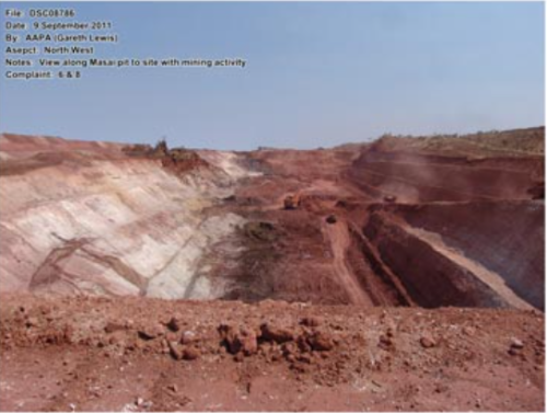 Mining Activity at Bootu Creek